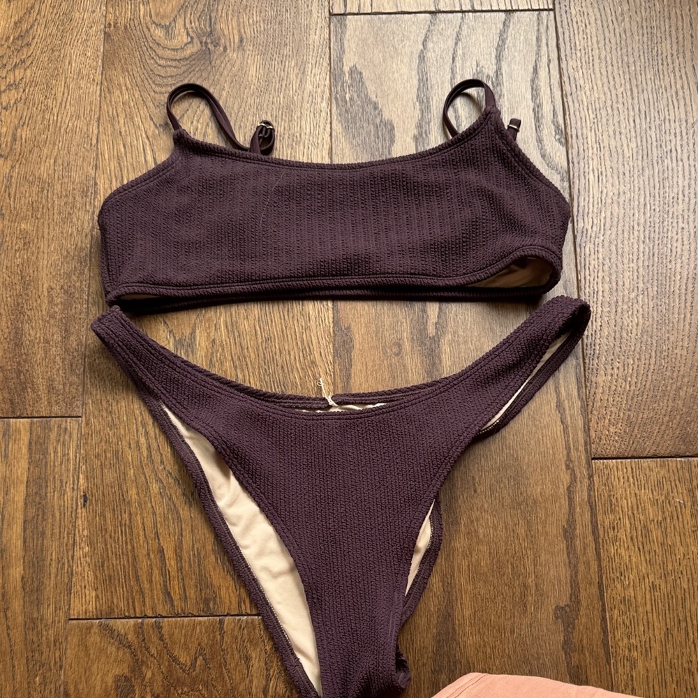 Women's Brown Bikini Set